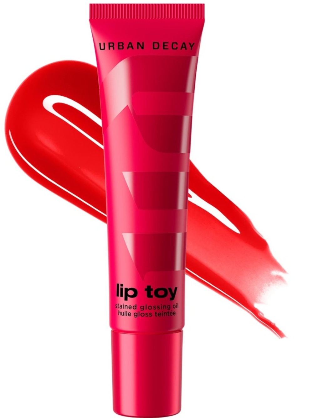 URBAN DECAY Sauced - Red, high stain- smells like mango Lip Toy Lip Oil Stain